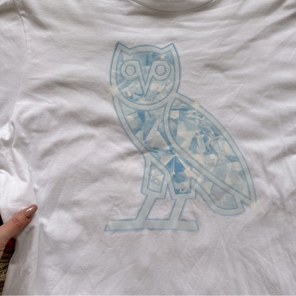 OVO Diamond Print Owl Tshirt - Picture 3 of 8